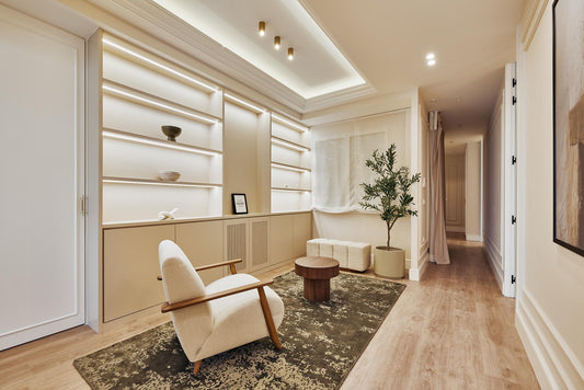 Piso de lujo en Madrid con balcón y diseño contemporáneo en Calle Hermosilla