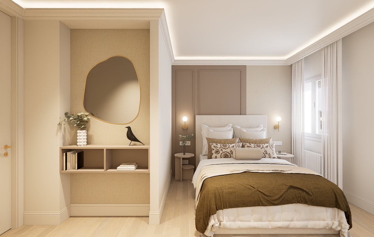 Piso de lujo en Madrid con garaje y diseño contemporáneo en Calle Ayala