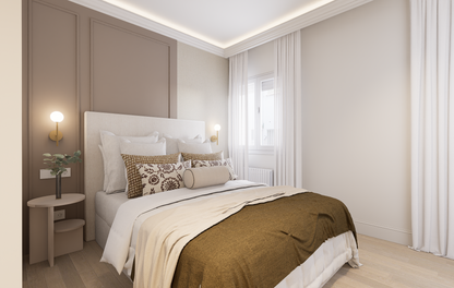 Piso de lujo en Madrid con garaje y diseño contemporáneo en Calle Ayala