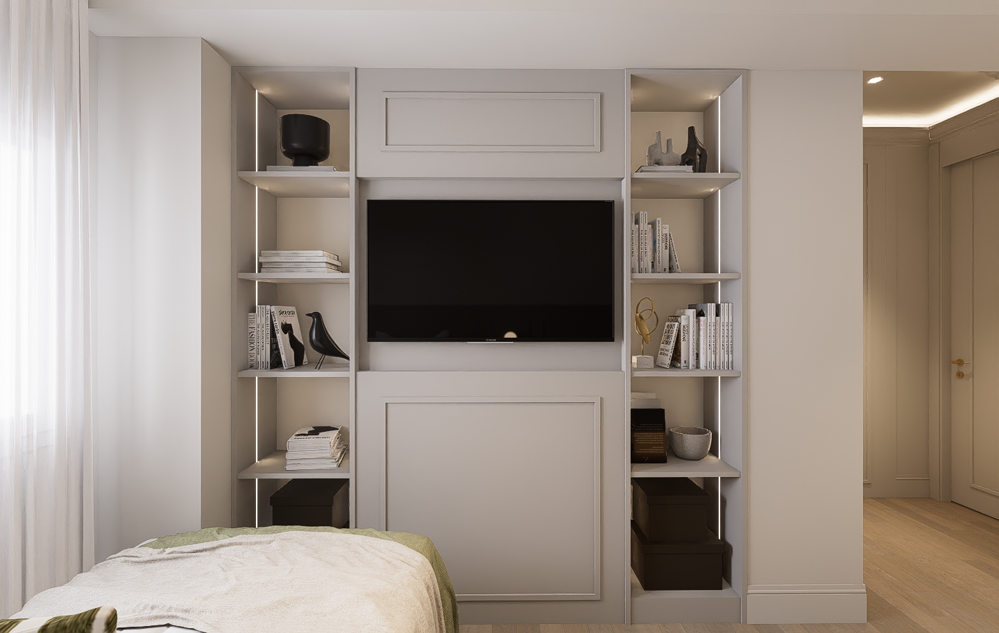 Piso de lujo en Madrid con garaje y diseño contemporáneo en Calle Ayala