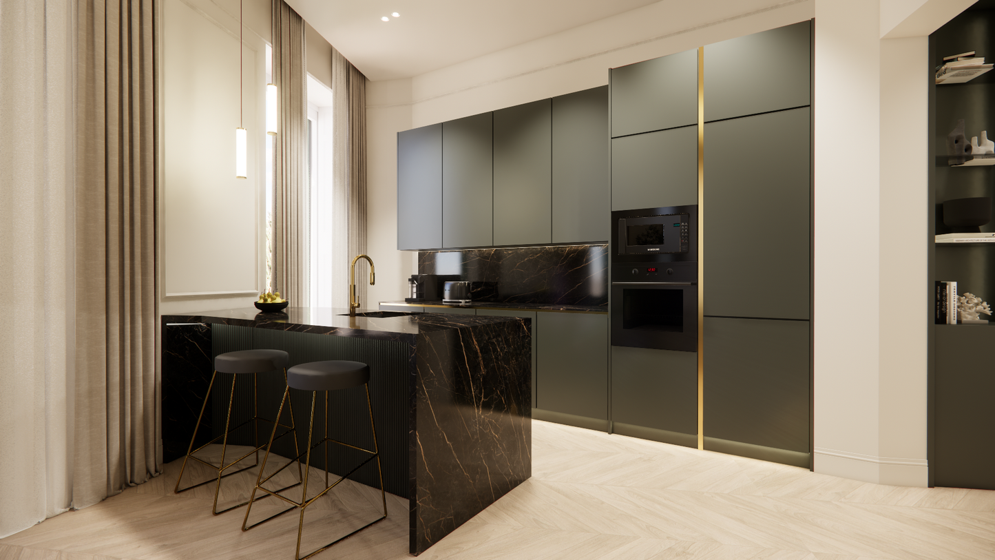 Piso de lujo en Madrid con balcón y encanto urbano en Calle del Barco