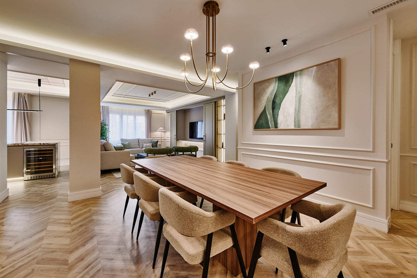 Piso de lujo en Madrid con diseño contemporáneo en Calle Diego de León