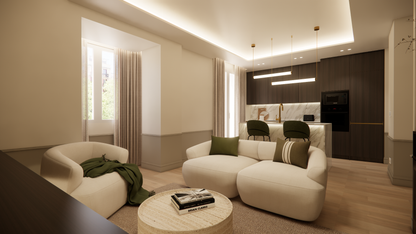 Piso de lujo en Madrid con terraza privada en Calle Conde de Peñalver