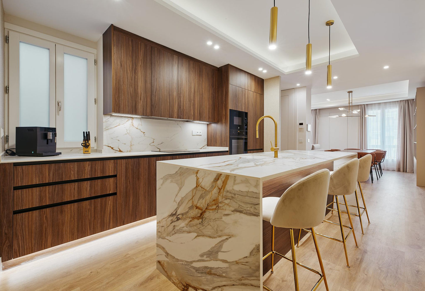 Piso de lujo en Madrid con domótica y estilo contemporáneo en Calle Goya