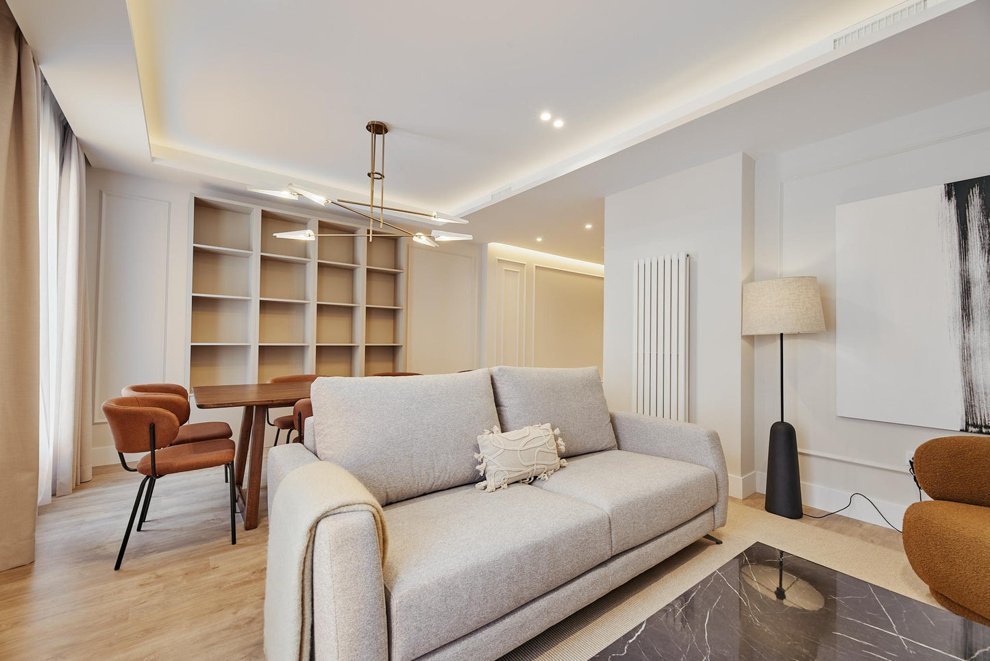 Piso de lujo en Madrid con domótica y estilo contemporáneo en Calle Goya