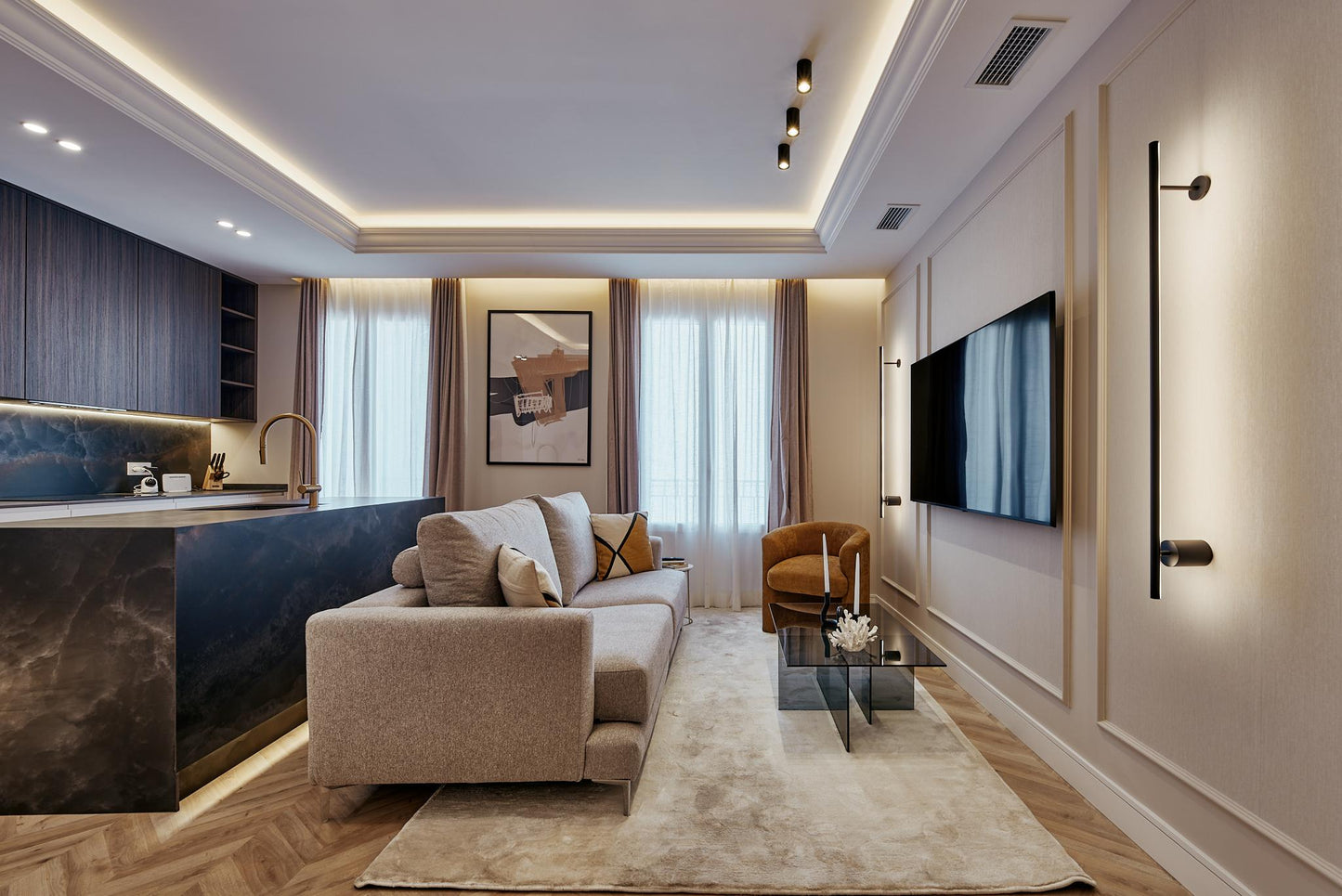 Piso de lujo en Madrid con diseño moderno en Calle General Diaz Porlier