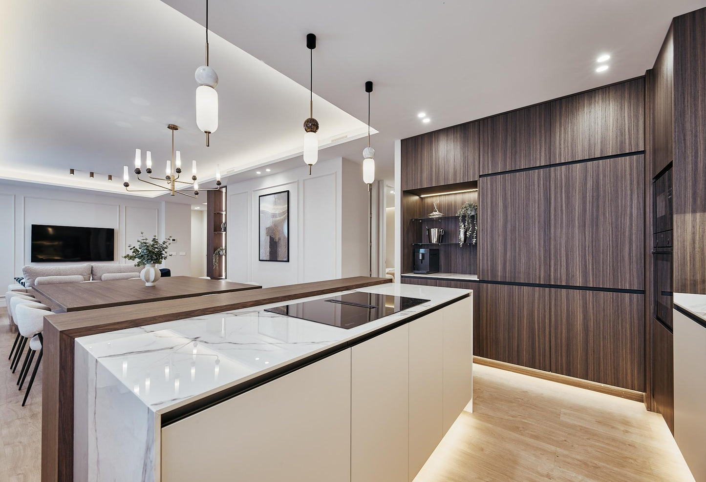 Piso de lujo en Madrid con cinco suites y diseño contemporáneo en Calle Francisco Silvela