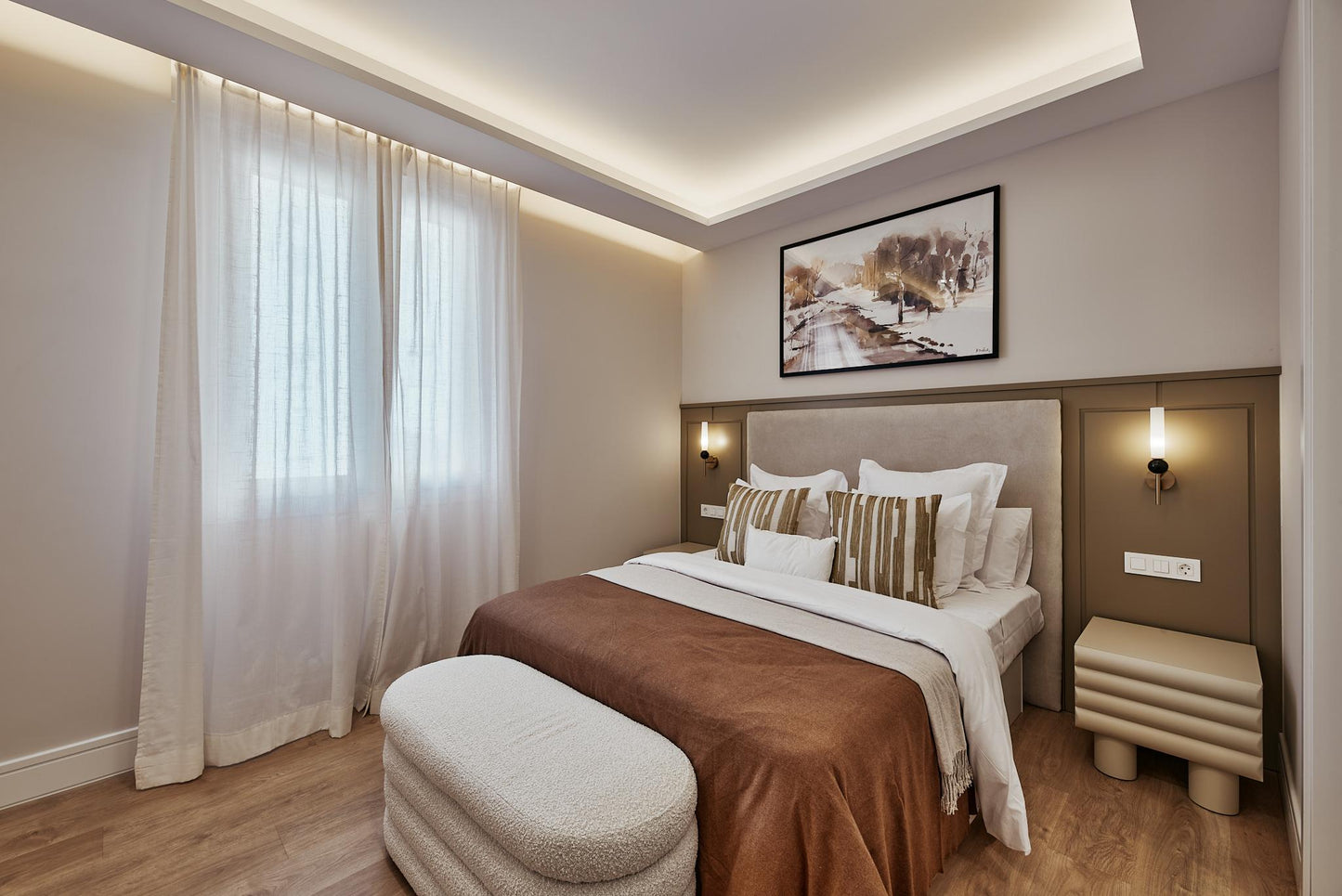 Piso de lujo en Madrid con cinco suites y diseño contemporáneo en Calle Francisco Silvela