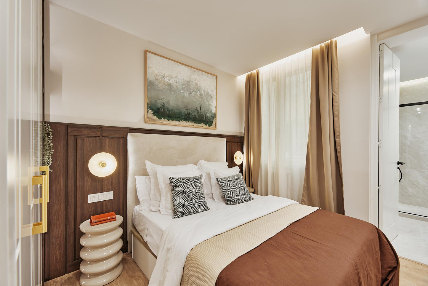 Piso de lujo en Madrid con cinco suites y diseño contemporáneo en Calle Francisco Silvela