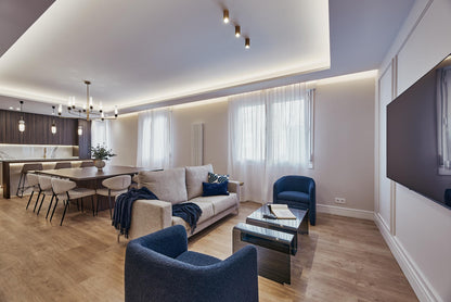 Piso de lujo en Madrid con cinco suites y diseño contemporáneo en Calle Francisco Silvela