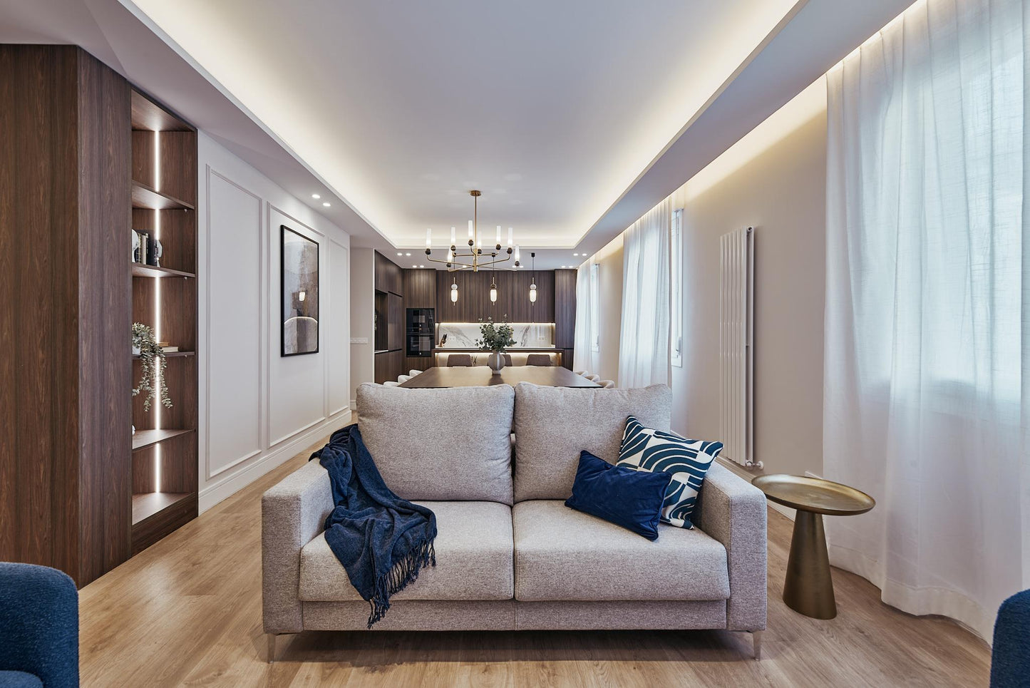 Piso de lujo en Madrid con cinco suites y diseño contemporáneo en Calle Francisco Silvela
