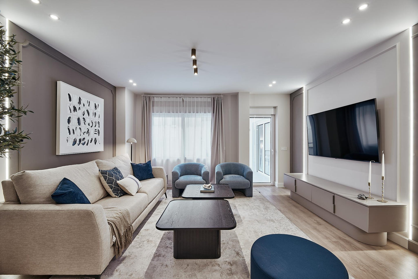 Piso de lujo en Madrid con terraza privada en Calle Montesa