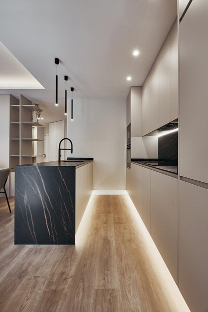 Piso de lujo en Madrid con interiorismo contemporáneo en Calle Alcántara