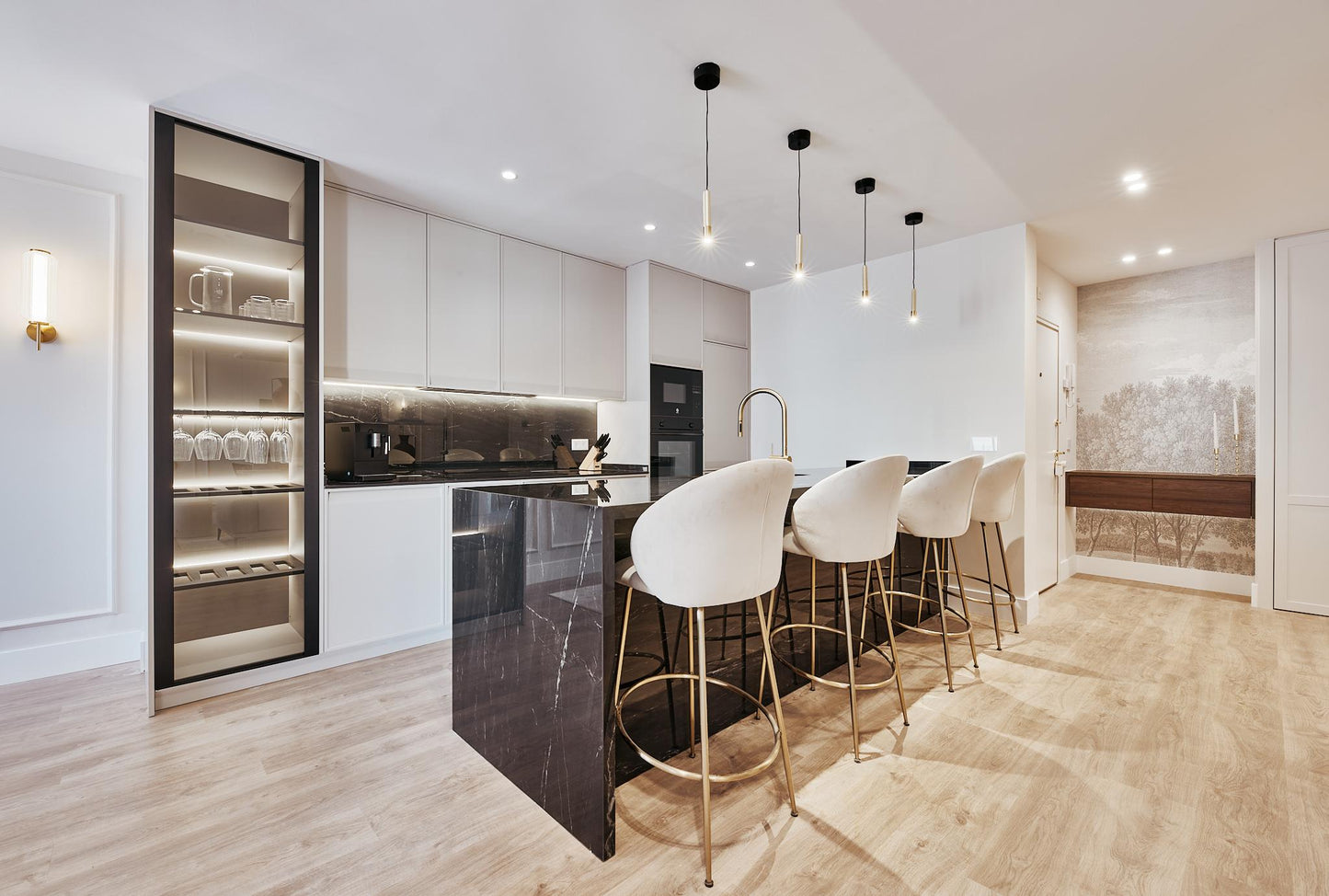 Ático de lujo en Madrid con terraza privada en Calle Castelló