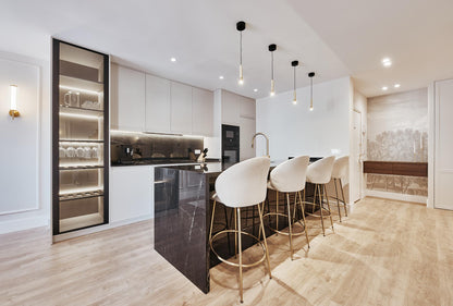 Ático de lujo en Madrid con terraza privada en Calle Castelló