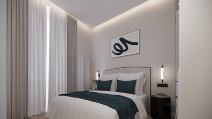 Piso de lujo en Madrid con encanto contemporáneo en Alcalde Sainz de Baranda