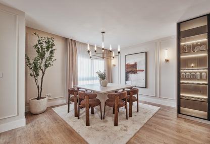 Ático de lujo en Madrid con terraza privada en Calle Castelló