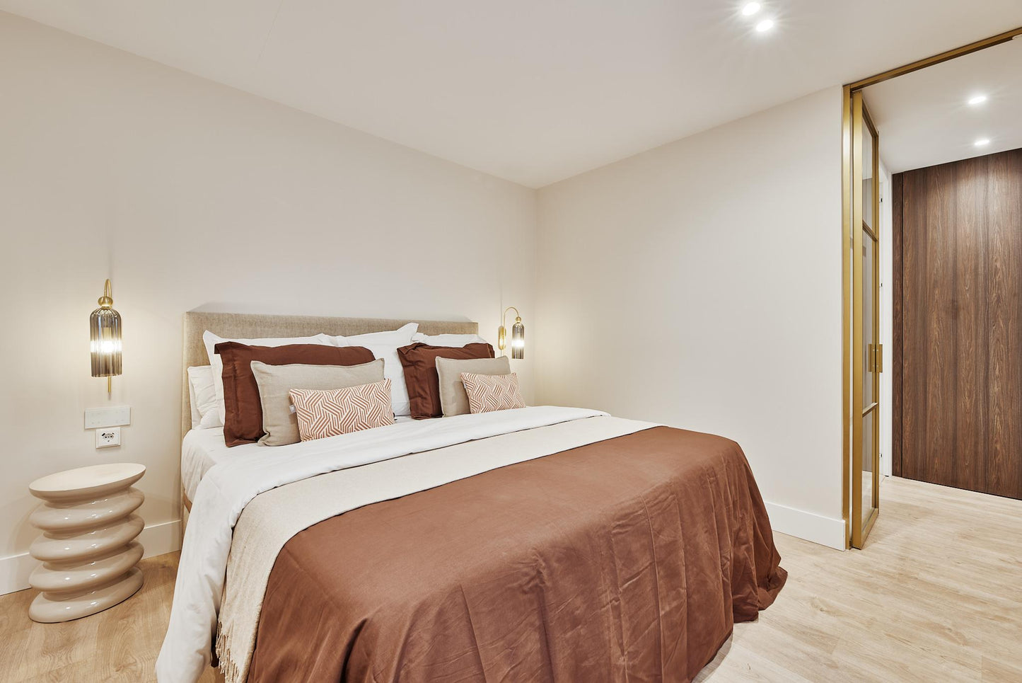 Ático de lujo en Madrid con terraza privada en Calle Castelló