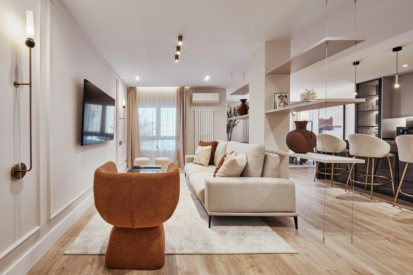 Ático de lujo en Madrid con terraza privada en Calle Castelló