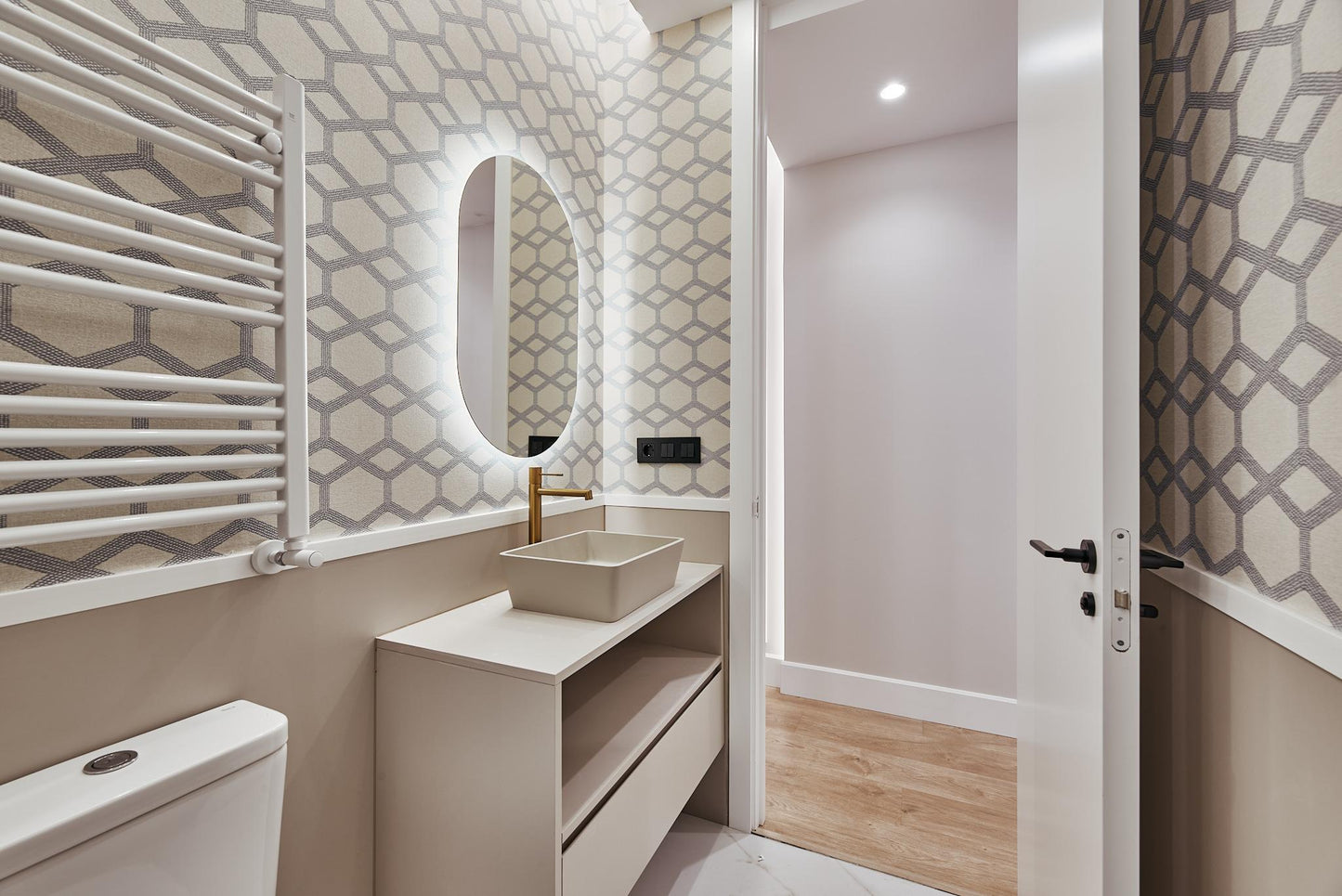 Piso de lujo en Madrid con terraza privada en Calle Velazquez