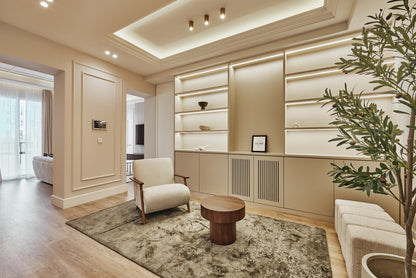 Piso de lujo en Madrid con balcón y diseño contemporáneo en Calle Hermosilla