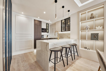 Piso de lujo en Madrid con terraza y estilo contemporáneo en Calle Castelló