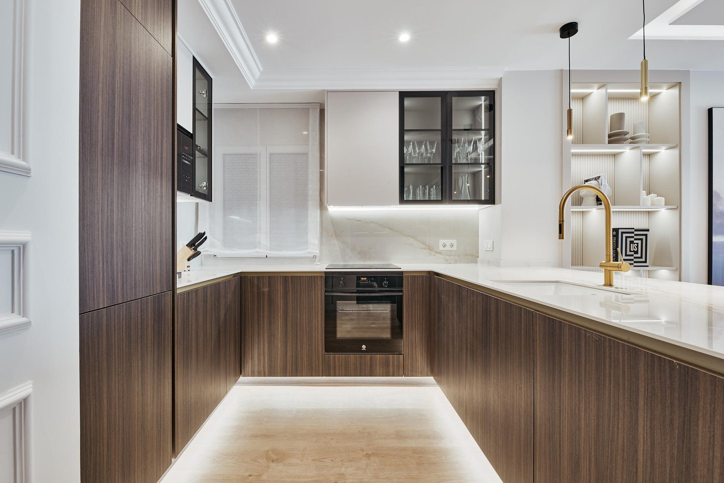 Piso de lujo en Madrid con terraza y estilo contemporáneo en Calle Castelló