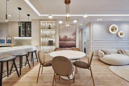 Piso de lujo en Madrid con terraza y estilo contemporáneo en Calle Castelló