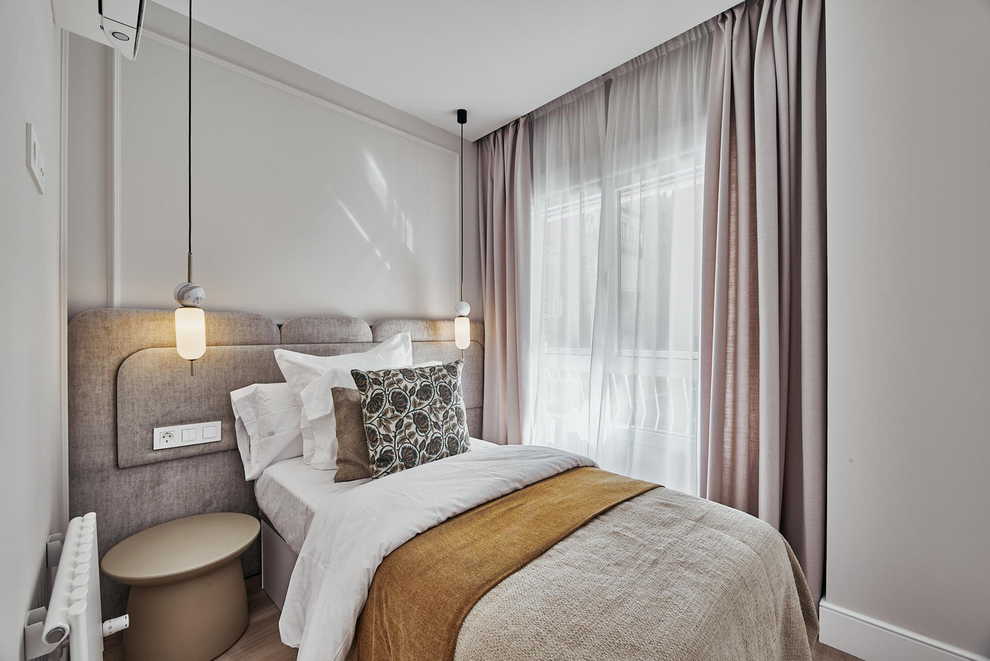 Piso de lujo en Madrid con terraza y estilo contemporáneo en Calle Castelló