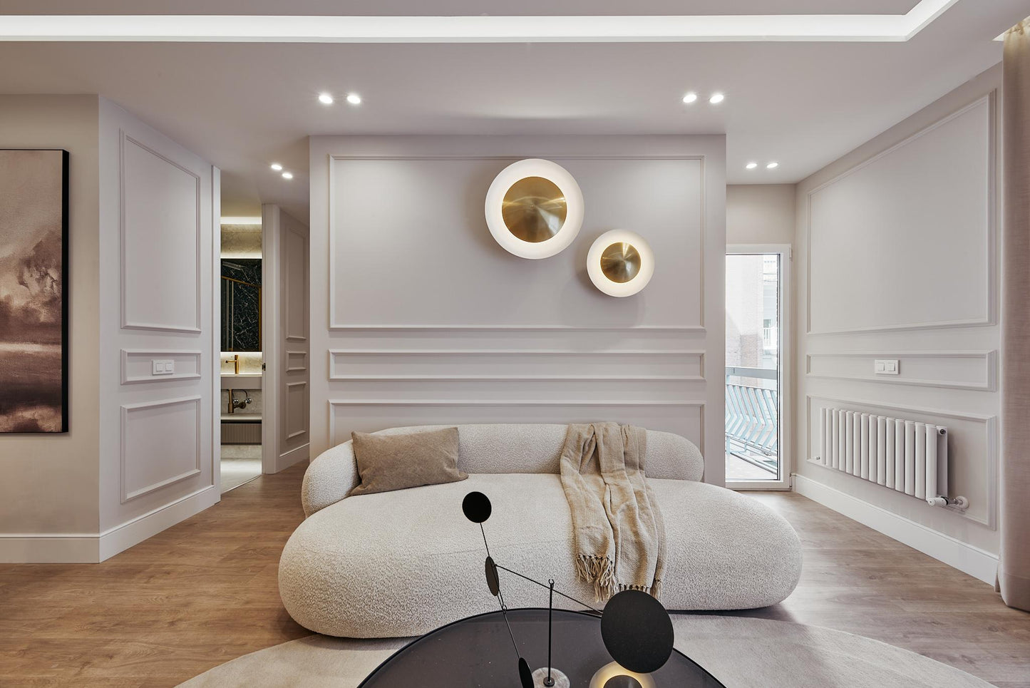 Piso de lujo en Madrid con terraza y estilo contemporáneo en Calle Castelló