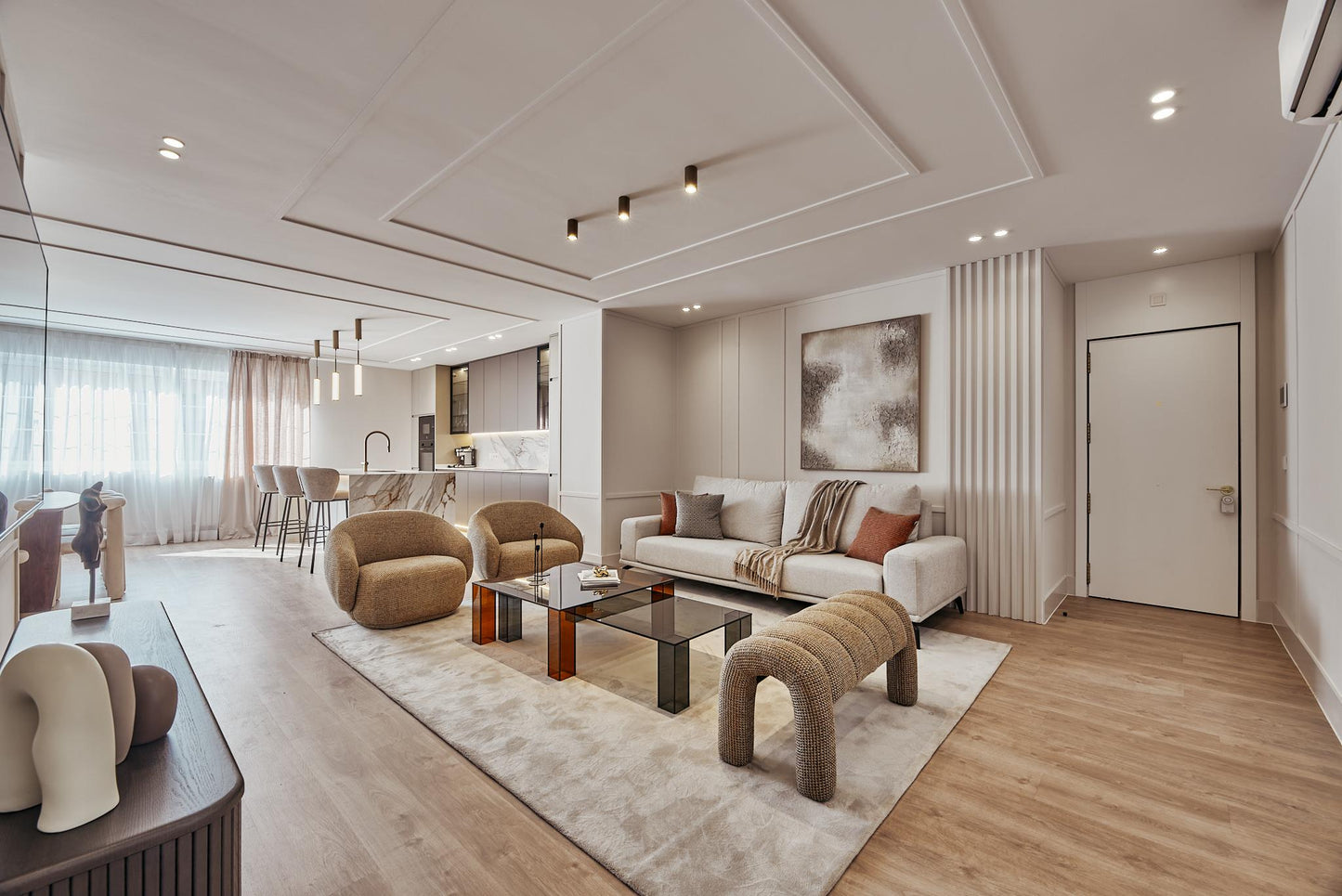 Piso de lujo en Madrid con garaje y domótica en Calle Diego de León