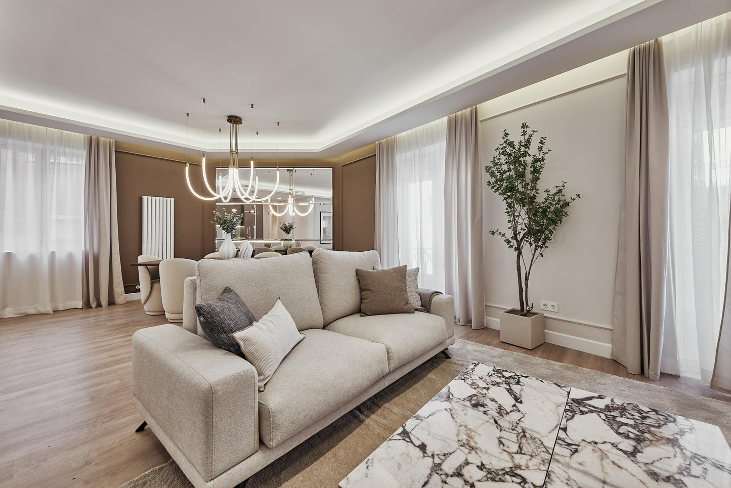 Piso de lujo en Madrid con diseño elegante en Calle Juan Bravo