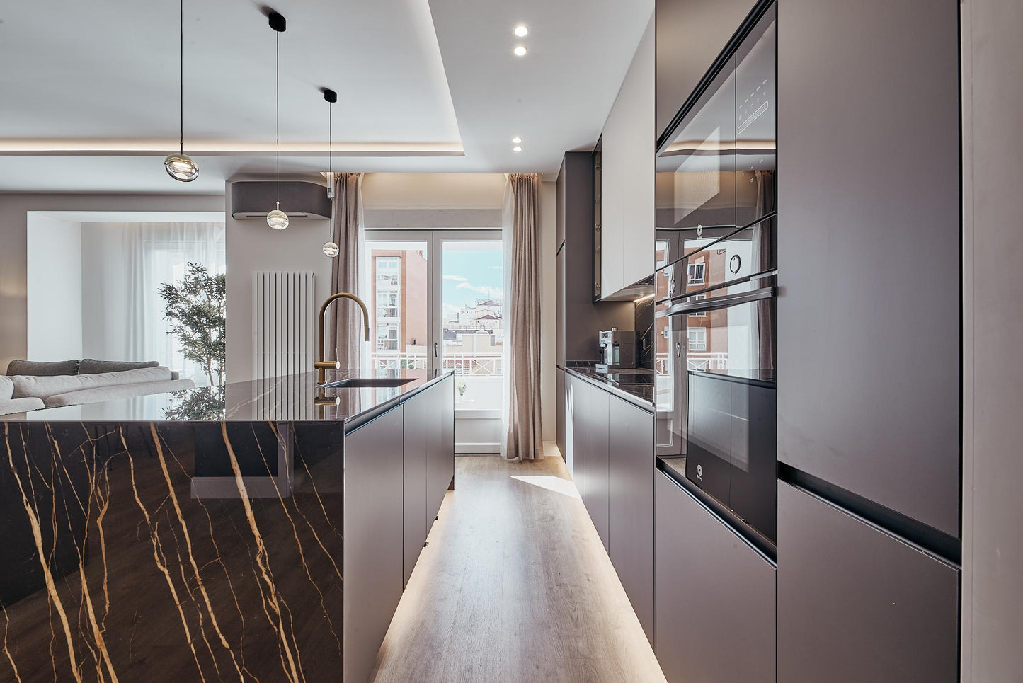 Piso de lujo en Madrid con terraza y domótica en calle Goya