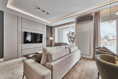 Piso de lujo en Madrid con terraza y domótica en calle Goya