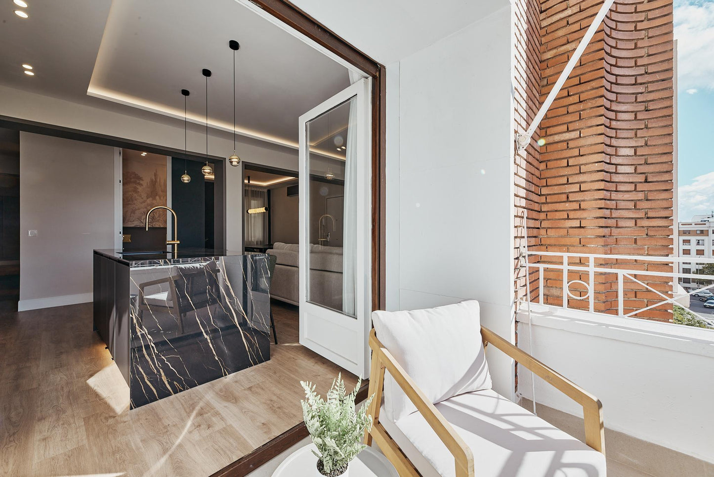 Piso de lujo en Madrid con terraza y domótica en calle Goya