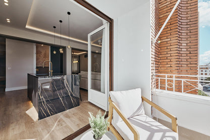 Piso de lujo en Madrid con terraza y domótica en calle Goya