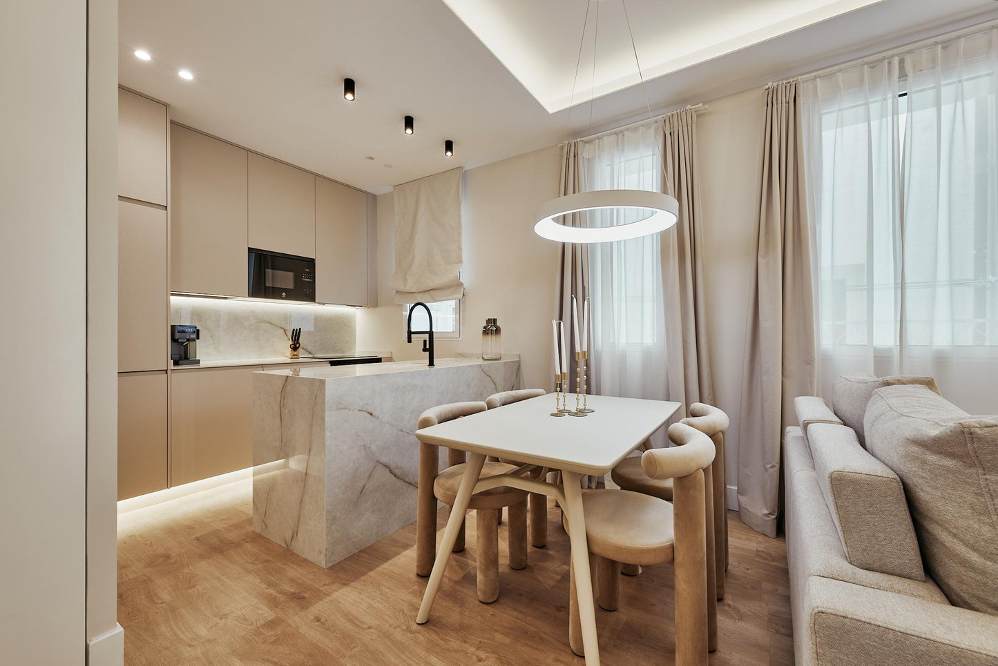 Piso de diseño en Madrid en el Barrio de Salamanca en Calle Alcántara