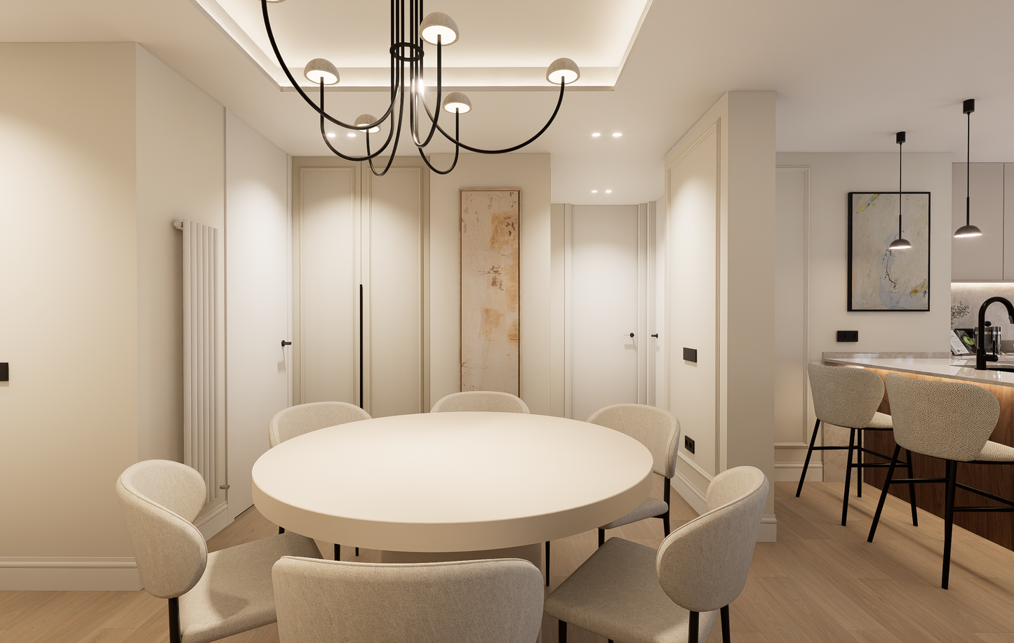 Piso de lujo en Madrid con terraza privada en Calle Príncipe de Asturias