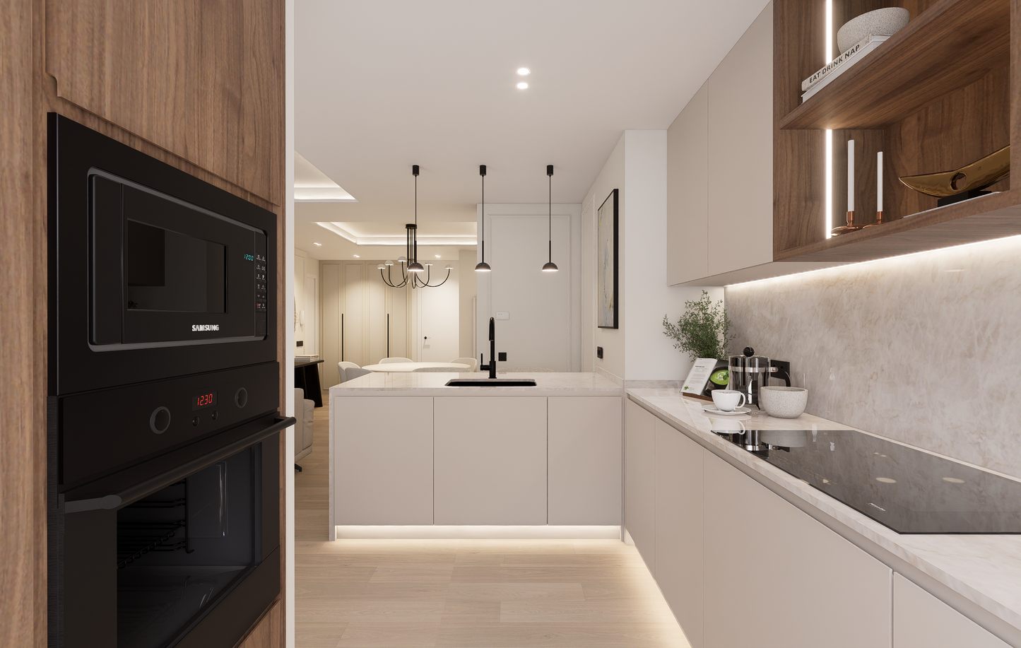 Piso de lujo en Madrid con terraza privada en Calle Príncipe de Asturias