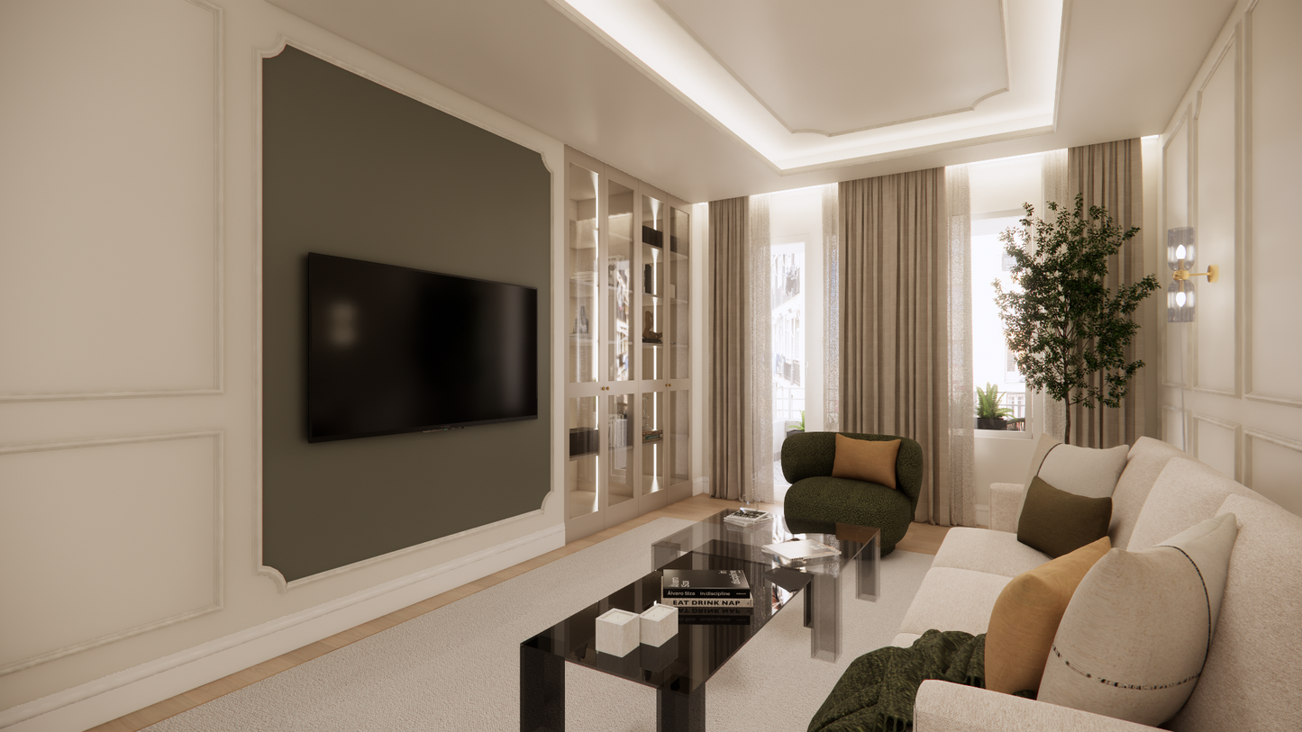 Piso de lujo en Madrid con diseño en Avenida Menéndez Pelayo