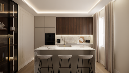 Piso de lujo en Madrid con diseño contemporáneo en Calle General Oráa