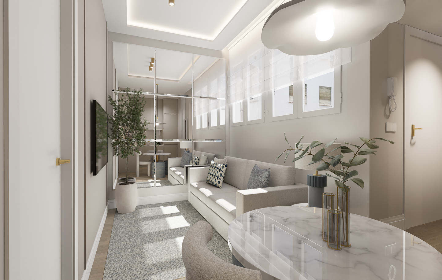 Ático de lujo en Madrid con vistas abiertas en Calle Don Ramón de la Cruz