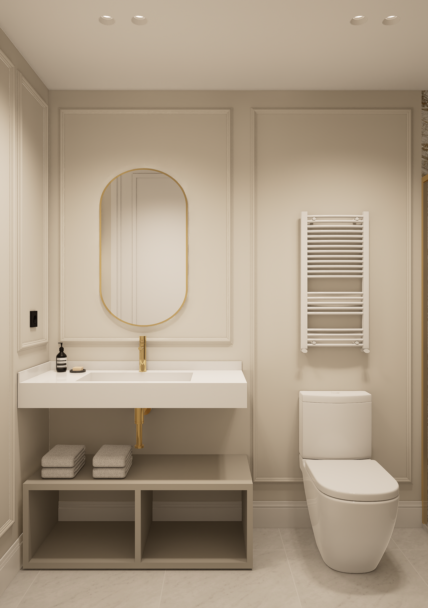 Piso de lujo en Madrid con patio privado en Calle María de Molina