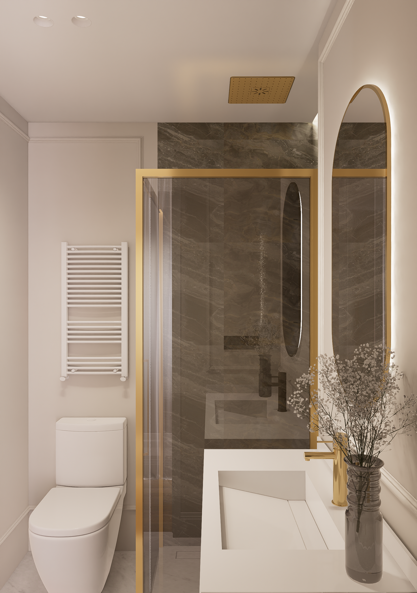 Piso de lujo en Madrid con patio privado en Calle María de Molina