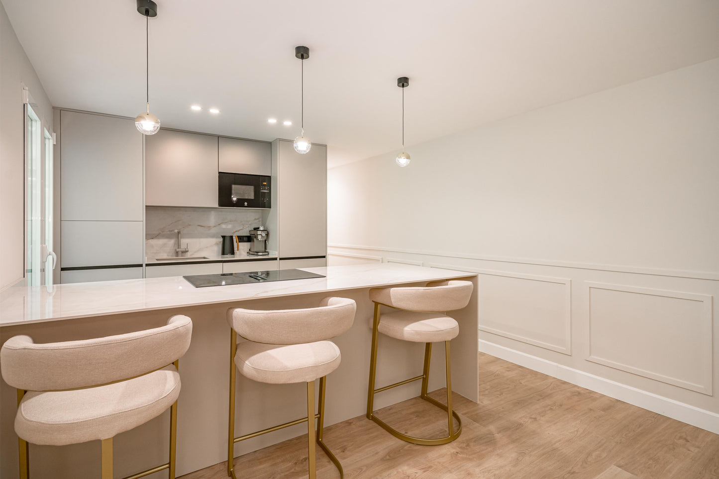 Piso de lujo en Madrid con terraza privada en Calle Goya