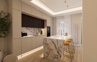 Piso de lujo en Madrid con domótica y diseño actual en Calle Alcalá