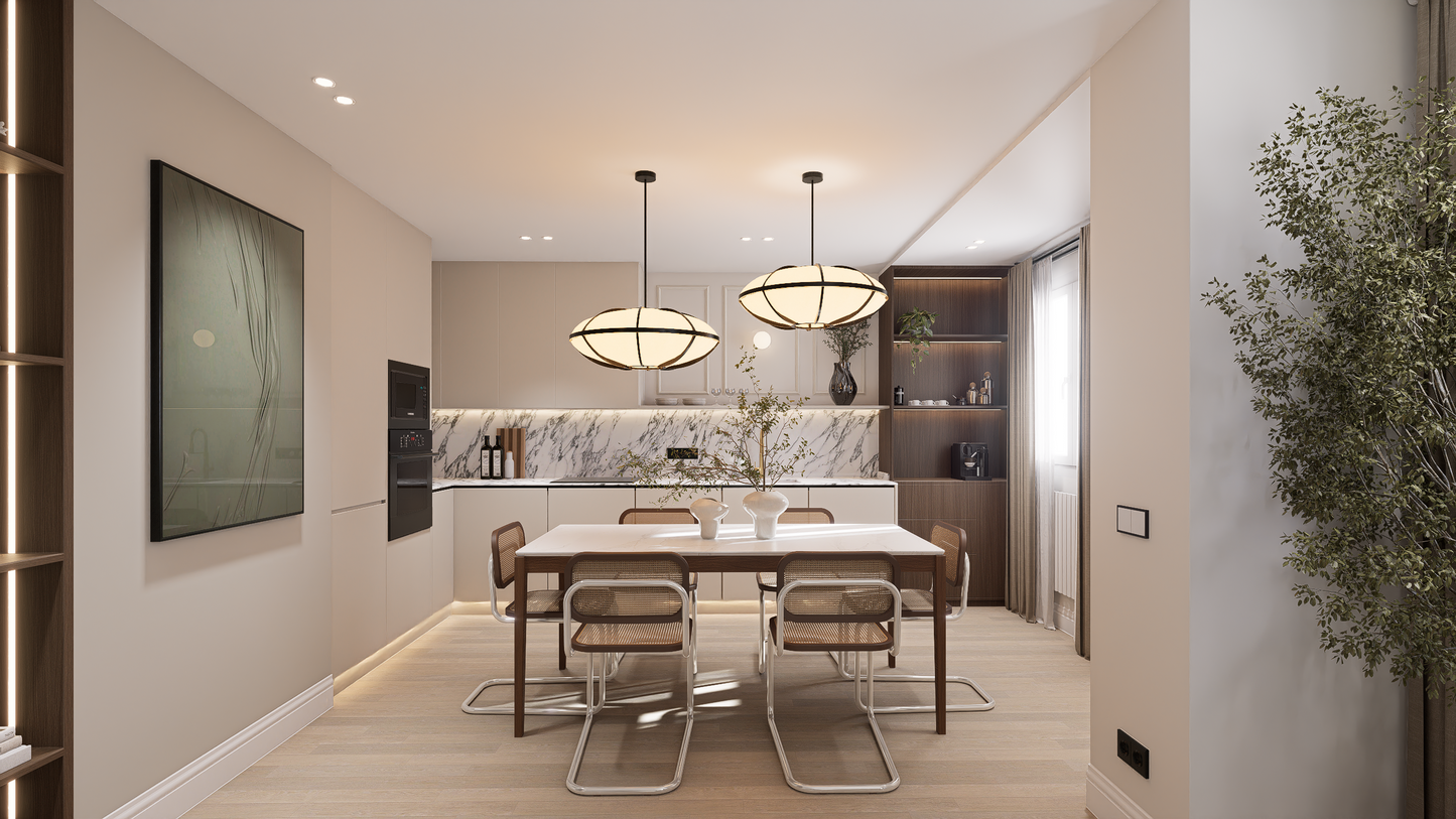 Piso de lujo en Madrid con diseño contemporáneo en Calle General Diaz Porlier