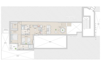 Piso de lujo en Madrid con terraza privada en Calle Goya