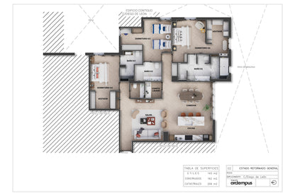 Piso de lujo en Madrid con garaje y domótica en Calle Diego de León