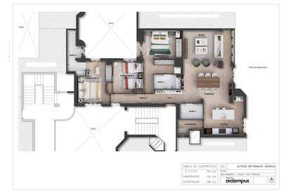 Piso de lujo en Madrid con amplios espacios en Calle General Diaz Porlier